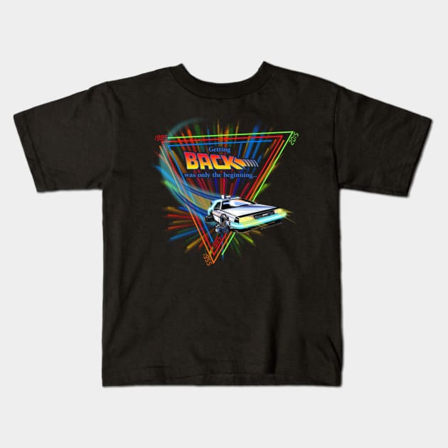 Back to the Future Vintage Kids T-Shirt by FlamingFox